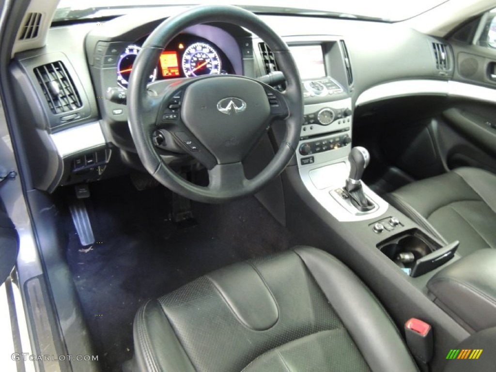 Graphite Interior 2009 Infiniti G 37 x Sedan Photo #76752017