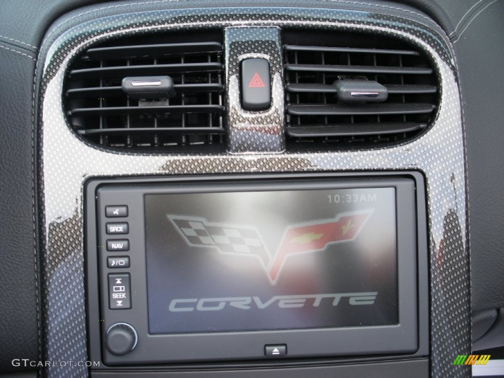 2012 Chevrolet Corvette Grand Sport Convertible Controls Photo #76752059