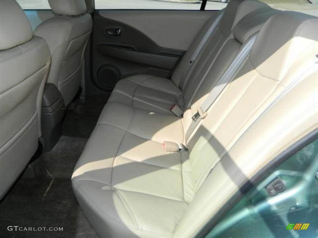 2002 Altima 3.5 SE - Seascape Light Blue / Blond Beige photo #13