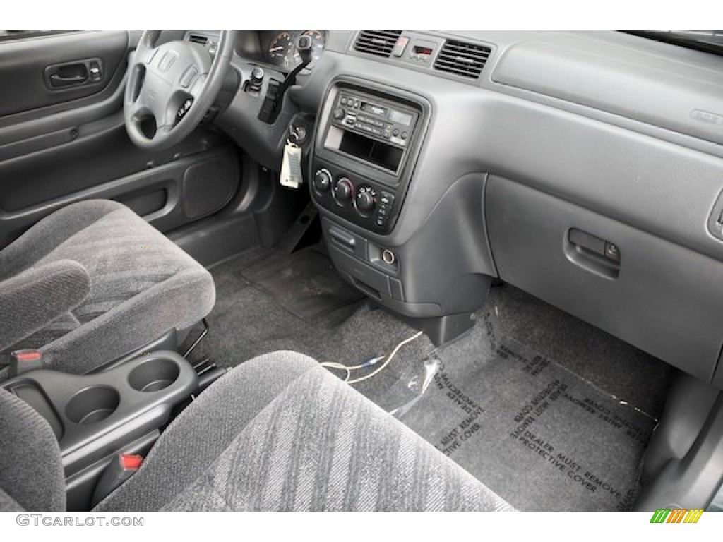 2001 CR-V LX - Clover Green Pearl / Dark Gray photo #22