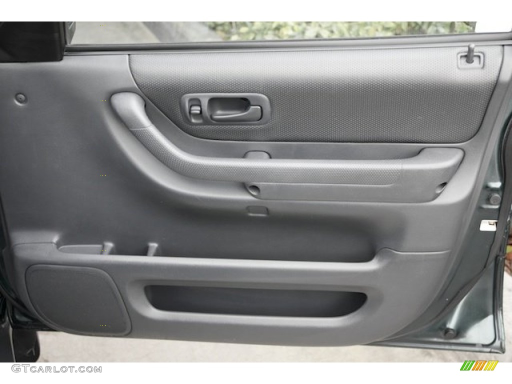 2001 CR-V LX - Clover Green Pearl / Dark Gray photo #29