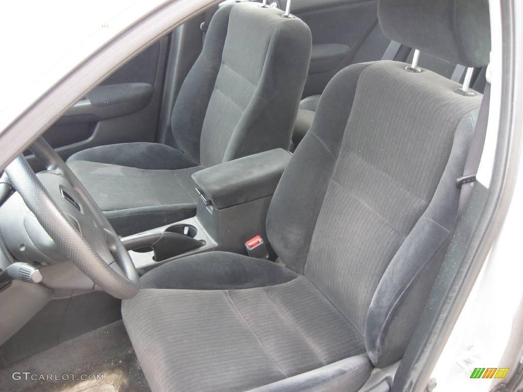 2003 Accord LX Sedan - Satin Silver Metallic / Black photo #6