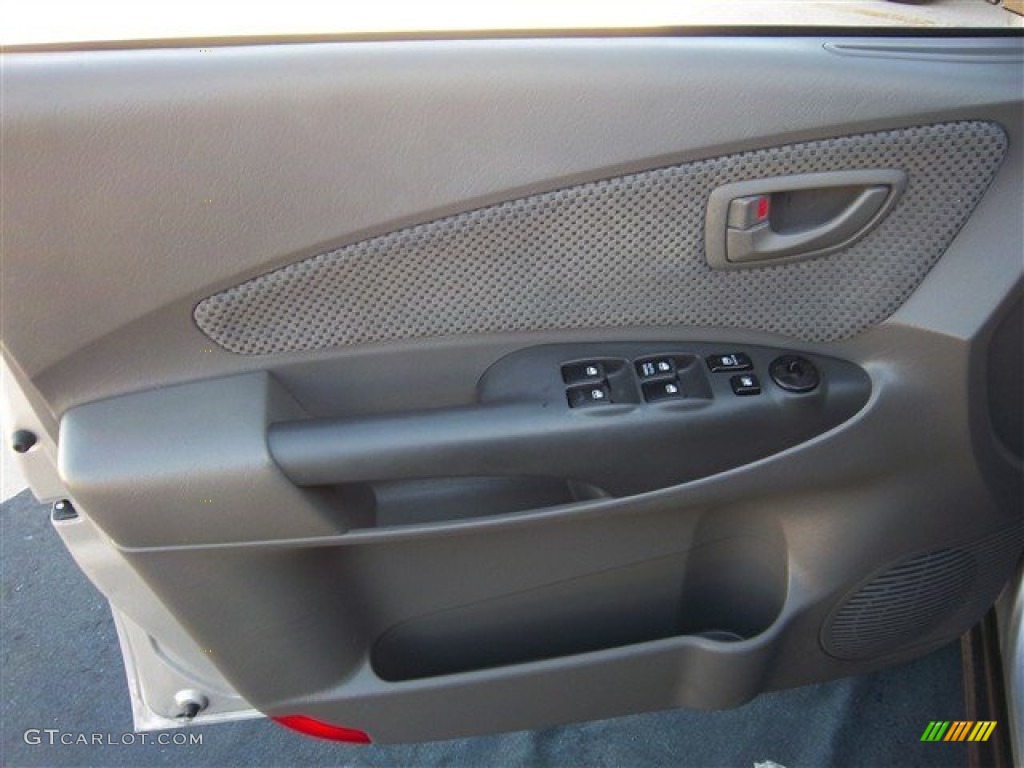 2008 Tucson SE - Platinum Silver / Gray photo #9