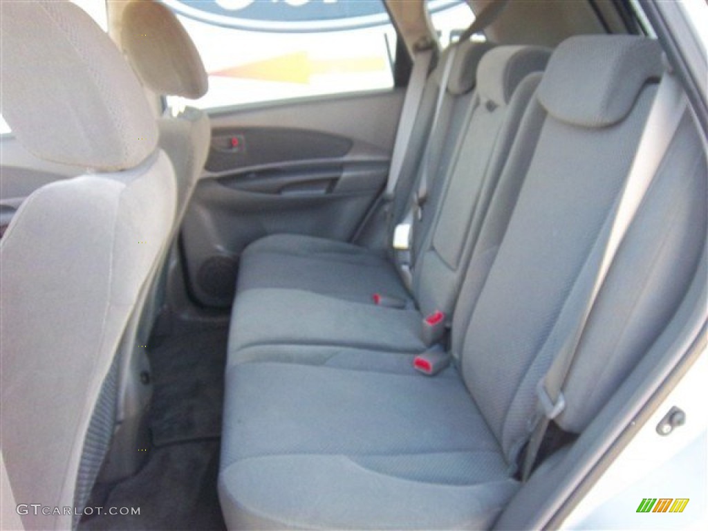 2008 Tucson SE - Platinum Silver / Gray photo #13