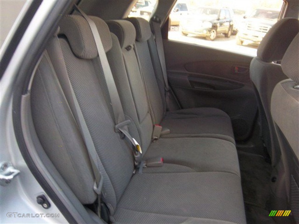 2008 Tucson SE - Platinum Silver / Gray photo #16