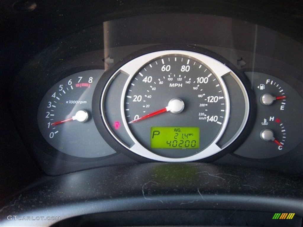 2008 Tucson SE - Platinum Silver / Gray photo #21