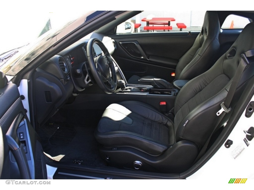 Black Interior 2013 Nissan GT-R Premium Photo #76754564