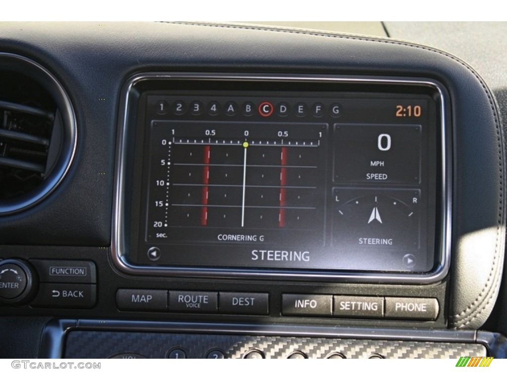 2013 Nissan GT-R Premium Controls Photo #76754636