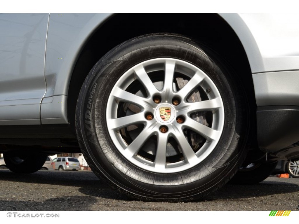 2009 Cayenne Tiptronic - Crystal Silver Metallic / Black photo #22