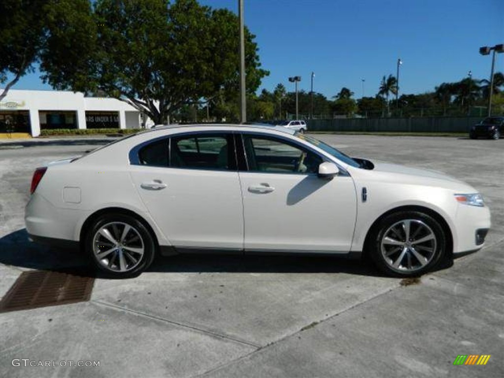 White Chocolate Tri-Coat 2009 Lincoln MKS Sedan Exterior Photo #76755227
