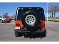 2006 Impact Orange Jeep Wrangler Unlimited Rubicon 4x4  photo #4