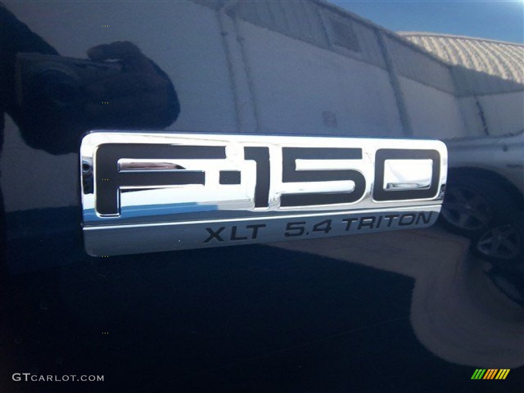 2005 F150 XLT SuperCab - True Blue Metallic / Medium Flint/Dark Flint Grey photo #5