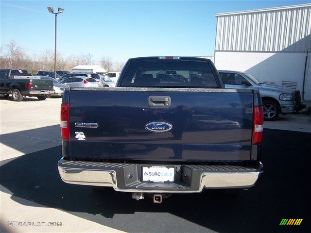 2005 F150 XLT SuperCab - True Blue Metallic / Medium Flint/Dark Flint Grey photo #7
