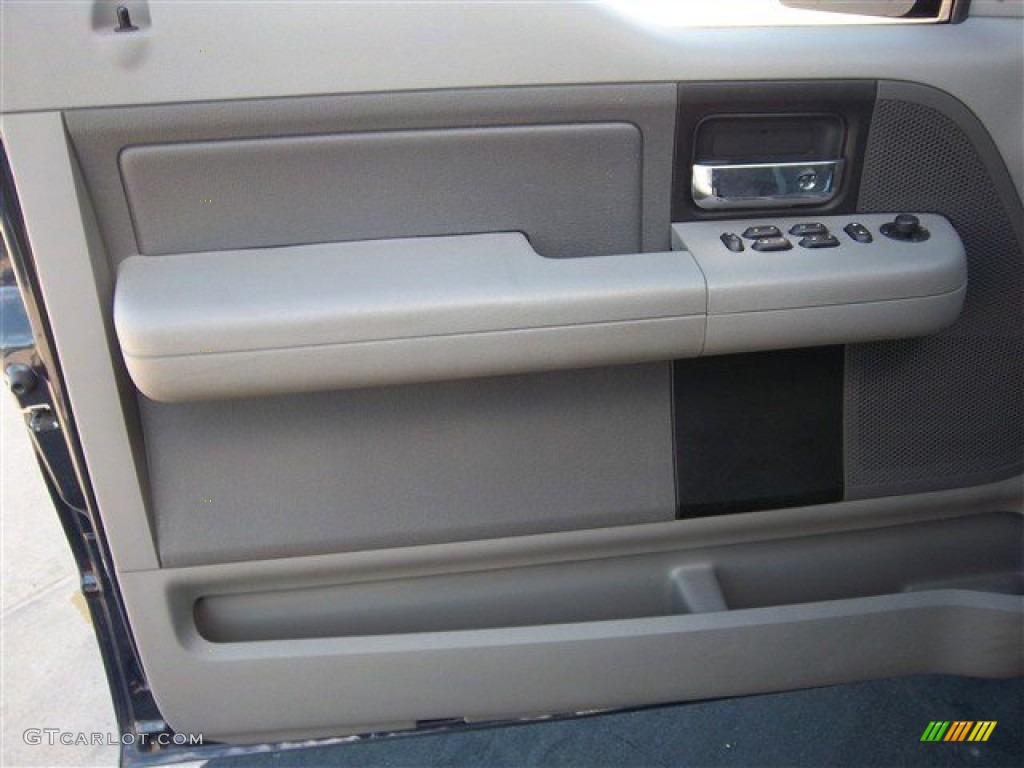 2005 F150 XLT SuperCab - True Blue Metallic / Medium Flint/Dark Flint Grey photo #10