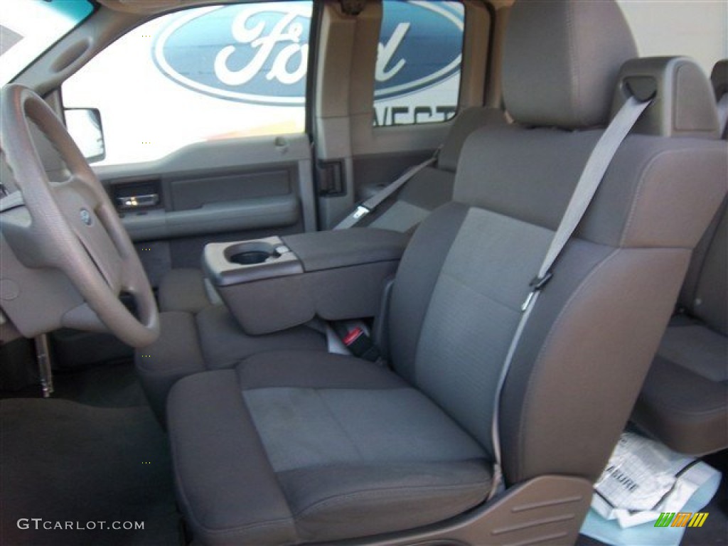 2005 F150 XLT SuperCab - True Blue Metallic / Medium Flint/Dark Flint Grey photo #12