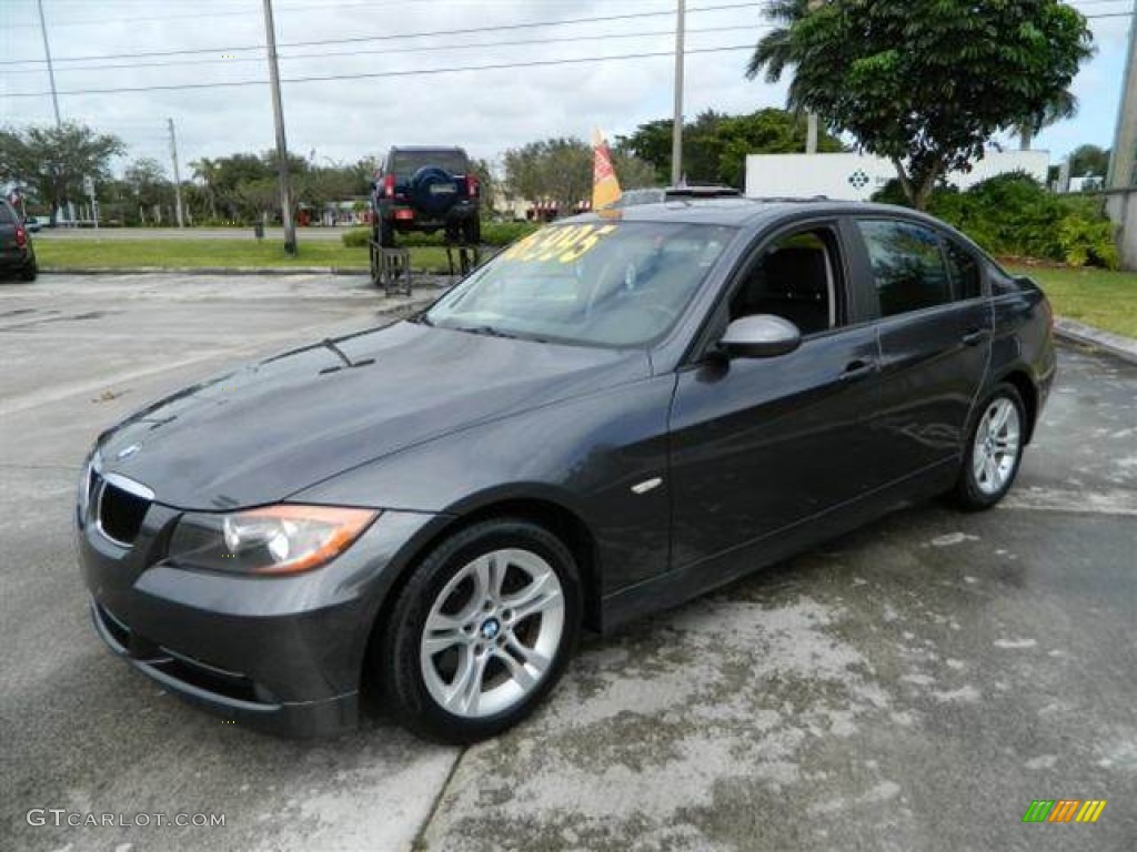 Sparkling Graphite Metallic 2008 BMW 3 Series 328i Sedan Exterior Photo #76755839