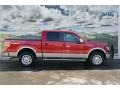 2010 Red Candy Metallic Ford F150 Lariat SuperCrew 4x4  photo #2