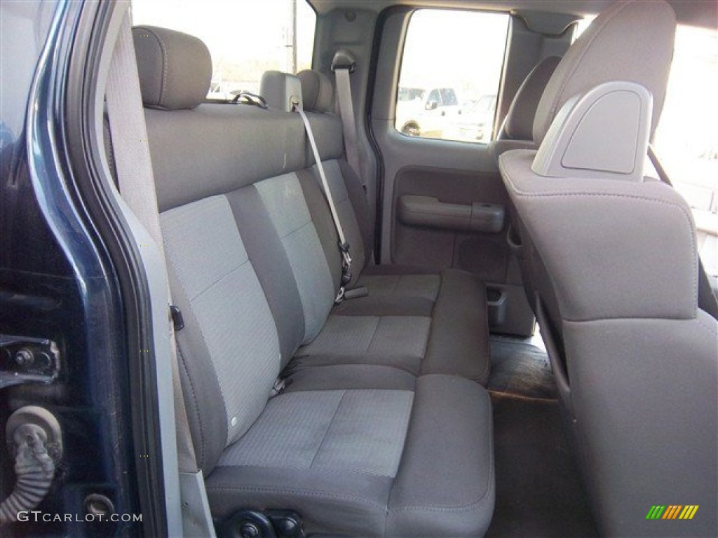 2005 F150 XLT SuperCab - True Blue Metallic / Medium Flint/Dark Flint Grey photo #17