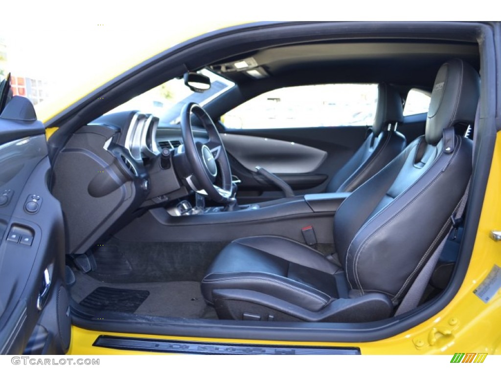 Black Interior 2010 Chevrolet Camaro SS/RS Coupe Photo #76756073