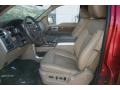 2010 Red Candy Metallic Ford F150 Lariat SuperCrew 4x4  photo #15