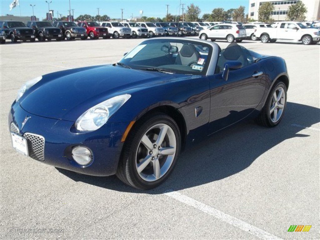 Deep Blue 2009 Pontiac Solstice Roadster Exterior Photo #76758382