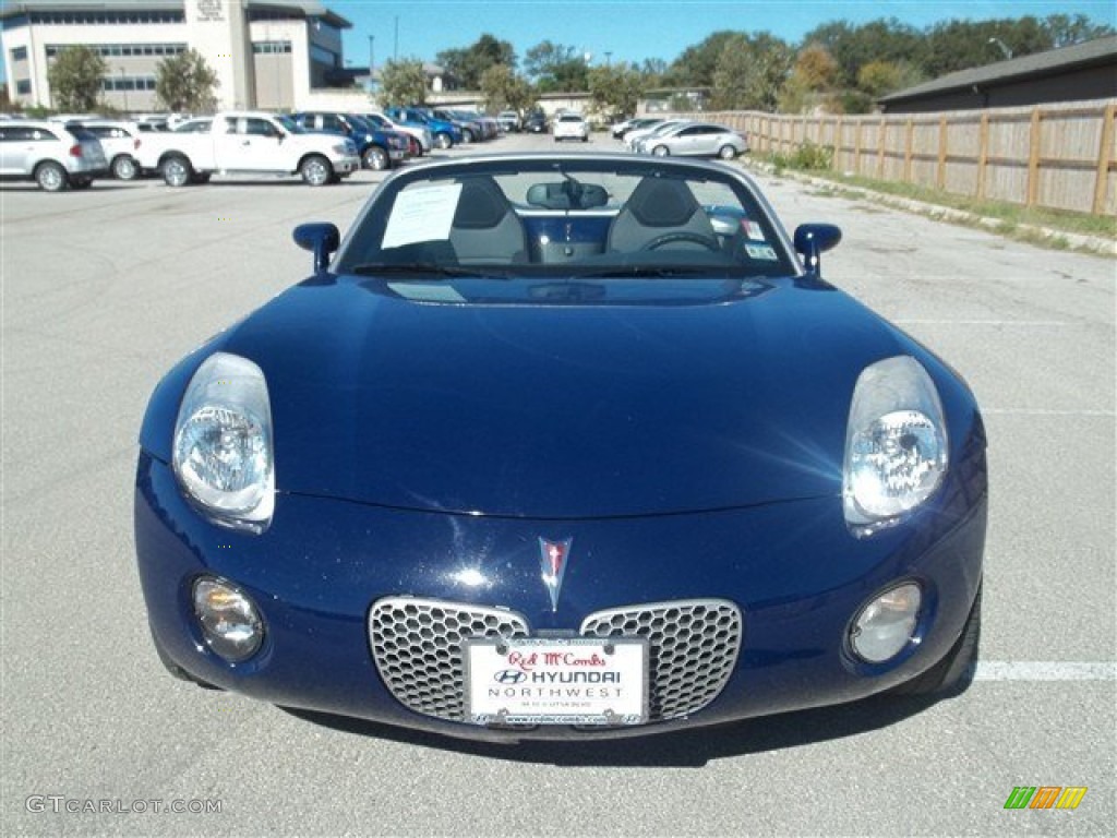 2009 Solstice Roadster - Deep Blue / Ebony/Sand photo #2
