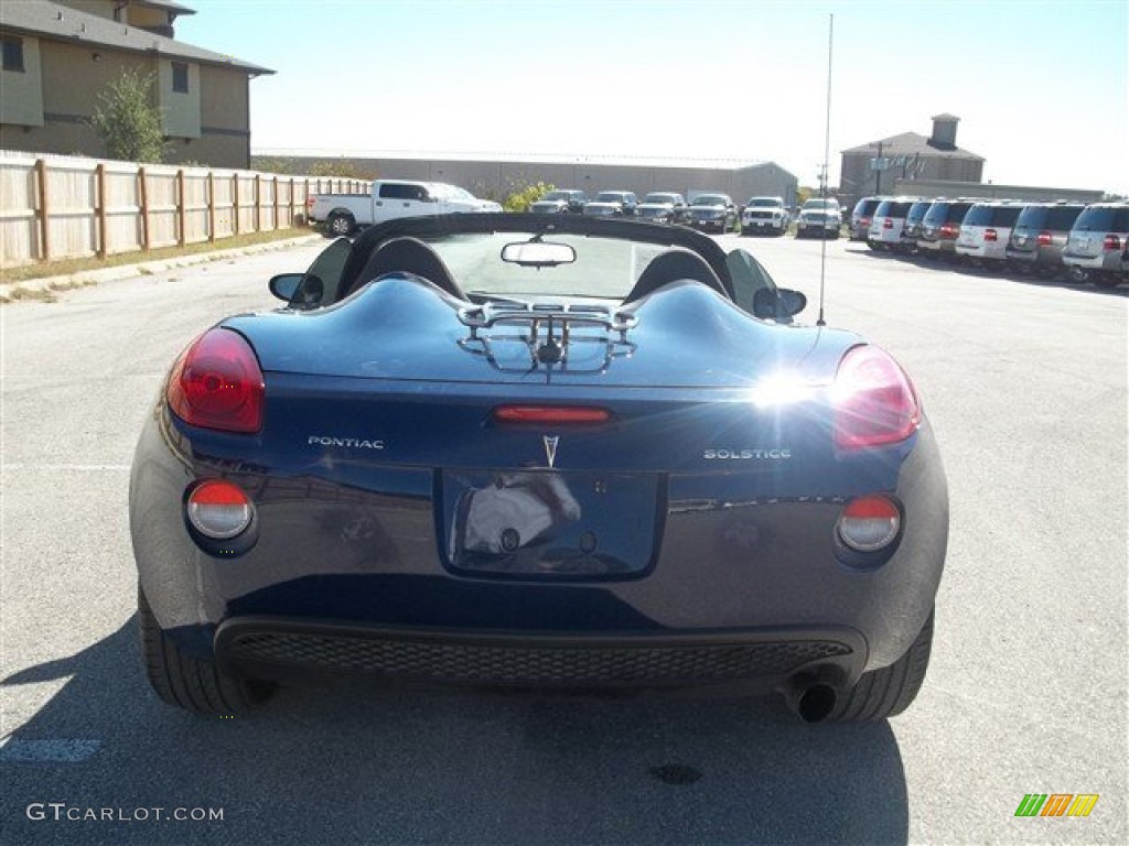 2009 Solstice Roadster - Deep Blue / Ebony/Sand photo #5