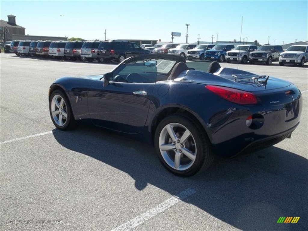 2009 Solstice Roadster - Deep Blue / Ebony/Sand photo #6