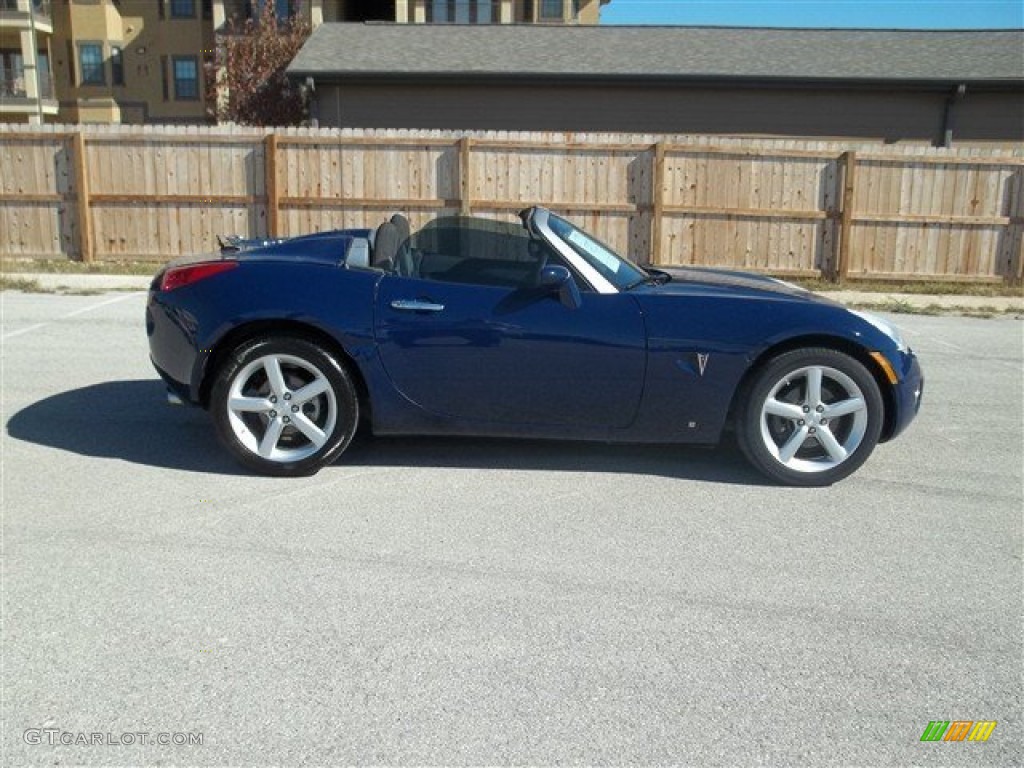 Deep Blue 2009 Pontiac Solstice Roadster Exterior Photo #76758641