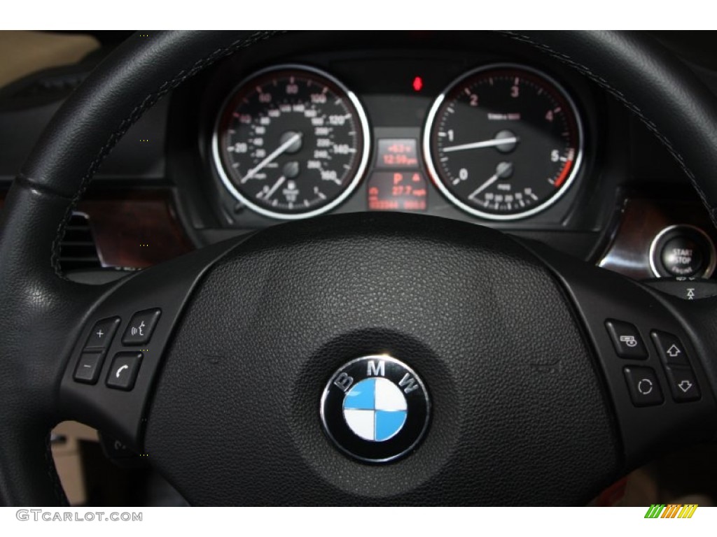 2011 3 Series 335d Sedan - Deep Sea Blue Metallic / Beige photo #23