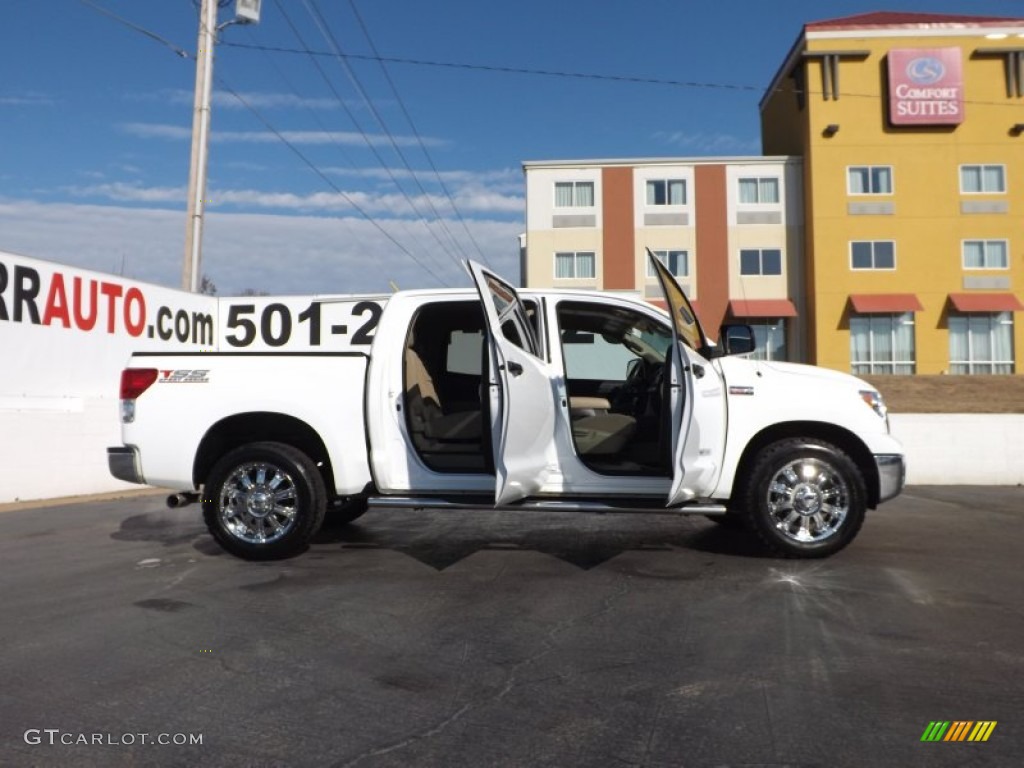 2011 Tundra TSS CrewMax - Super White / Graphite Gray photo #11