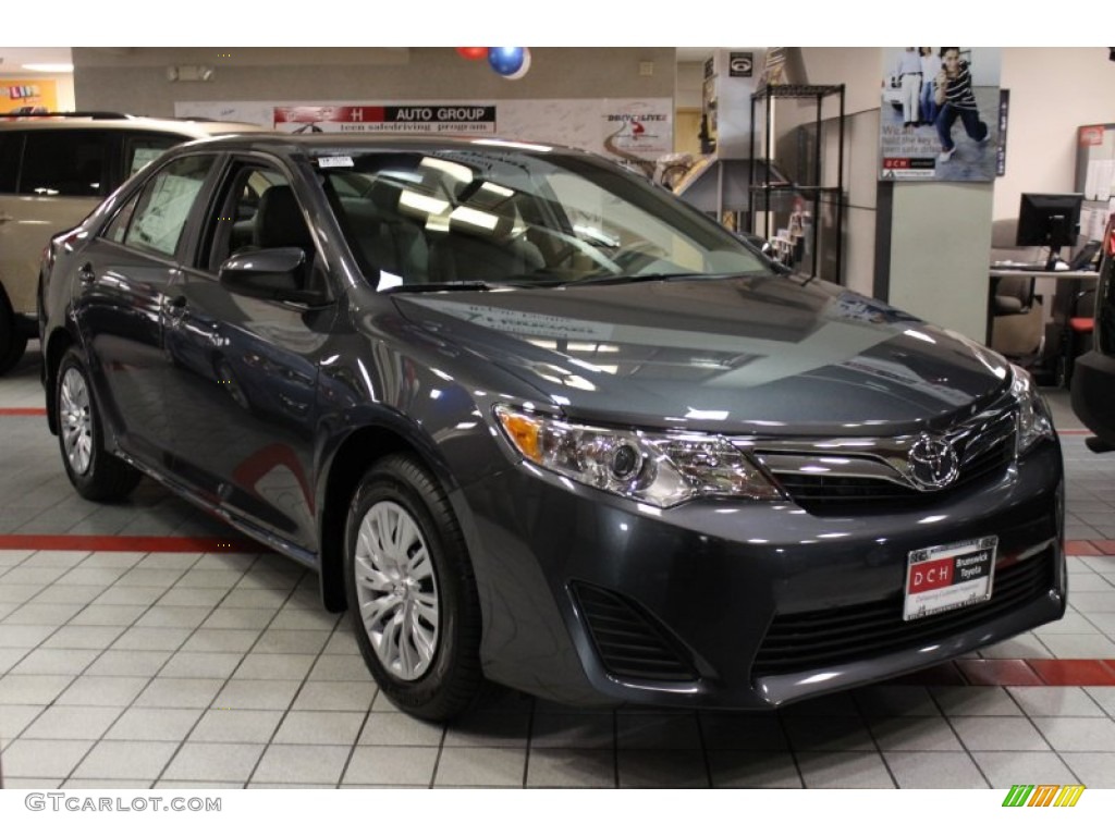 2013 Camry LE - Magnetic Gray Metallic / Ash photo #1