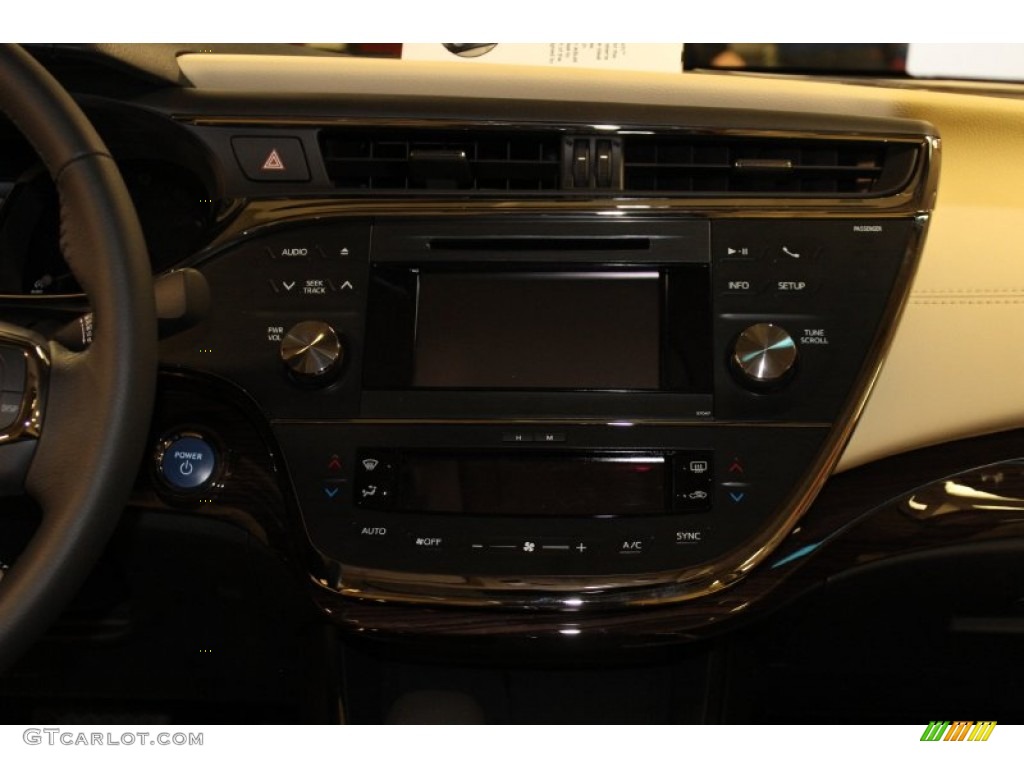 2013 Avalon Hybrid XLE - Sizzling Crimson Mica / Almond photo #14