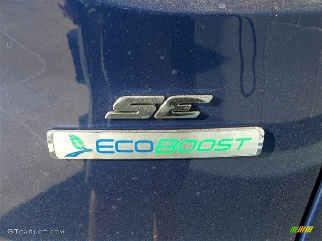 2013 Escape SE 1.6L EcoBoost - Deep Impact Blue Metallic / Medium Light Stone photo #7