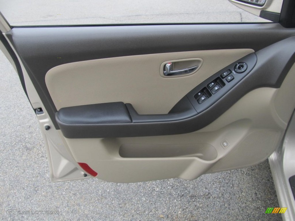 2010 Hyundai Elantra GLS Beige Door Panel Photo #76761521
