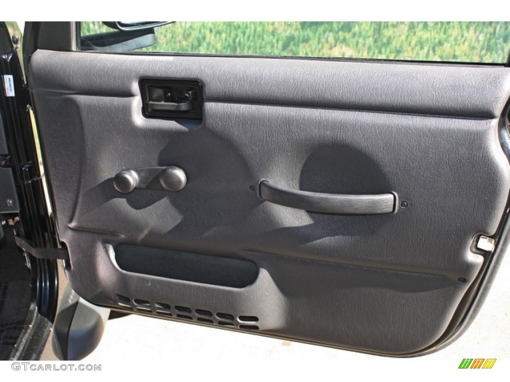 2006 Jeep Wrangler Sport 4x4 Door Panel Photos