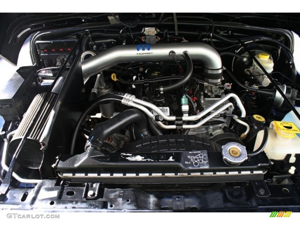 2006 Jeep Wrangler Sport 4x4 4.0 Liter OHV 12V Inline 6 Cylinder Engine Photo #76761702