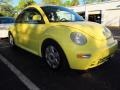 2000 Yellow Volkswagen New Beetle GLS Coupe  photo #4