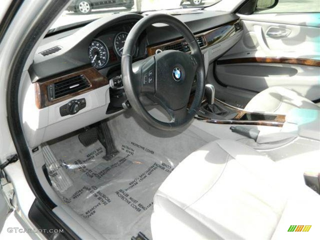 Grey Interior 2006 BMW 3 Series 325i Sedan Photo #76762304