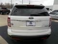 2013 White Platinum Tri-Coat Ford Explorer XLT  photo #5