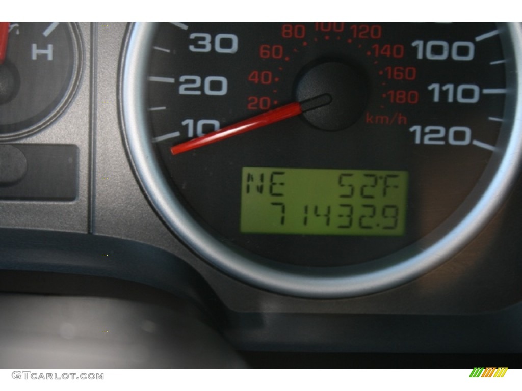 2006 F150 FX4 SuperCab 4x4 - Oxford White / Black/Medium Flint photo #25
