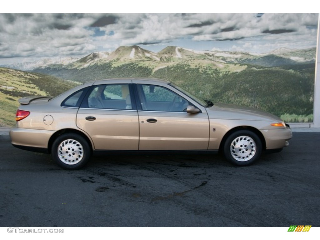 2002 L Series L100 Sedan - Medium Gold / Medium Tan photo #2