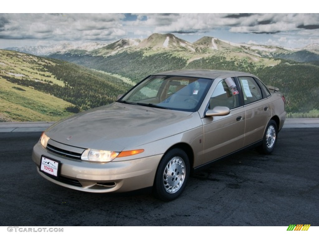 2002 L Series L100 Sedan - Medium Gold / Medium Tan photo #4