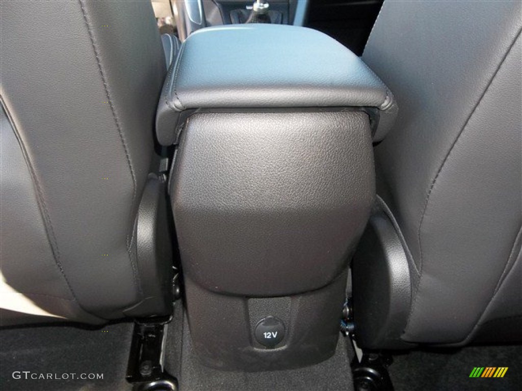 2013 Focus ST Hatchback - Tangerine Scream Tri-Coat / ST Charcoal Black Full-Leather Recaro Seats photo #17