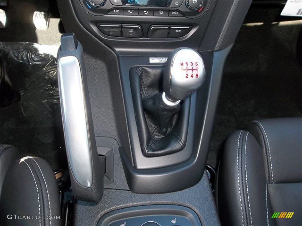2013 Focus ST Hatchback - Tangerine Scream Tri-Coat / ST Charcoal Black Full-Leather Recaro Seats photo #23