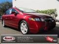 2011 Tango Red Pearl Honda Civic LX-S Sedan  photo #1