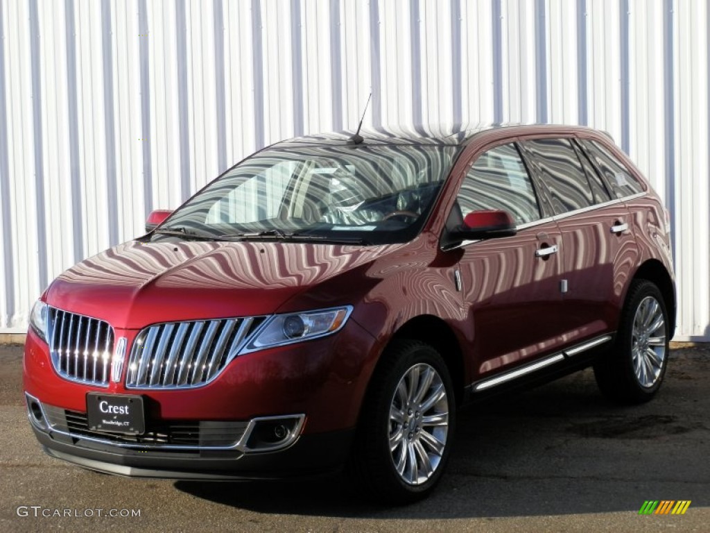 Ruby Red Tinted Tri-Coat Lincoln MKX