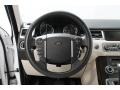 Ivory/Ebony 2011 Land Rover Range Rover Sport Supercharged Steering Wheel