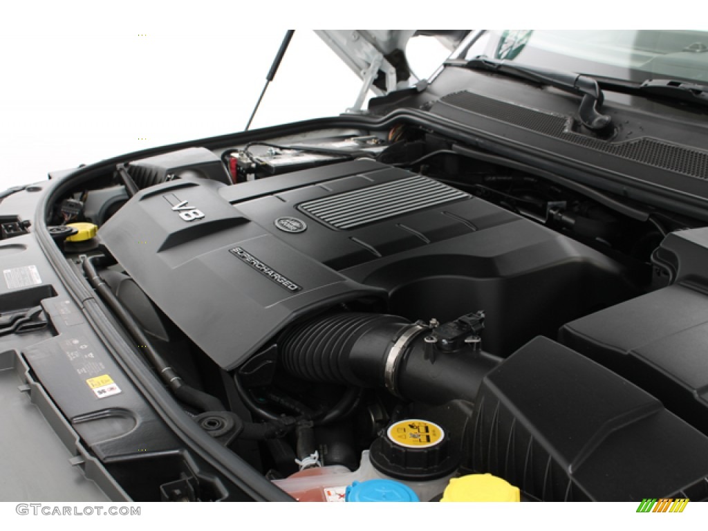 2011 Land Rover Range Rover Sport Supercharged 5.0 Liter Supercharged GDI DOHC 32-Valve DIVCT V8 Engine Photo #76766528