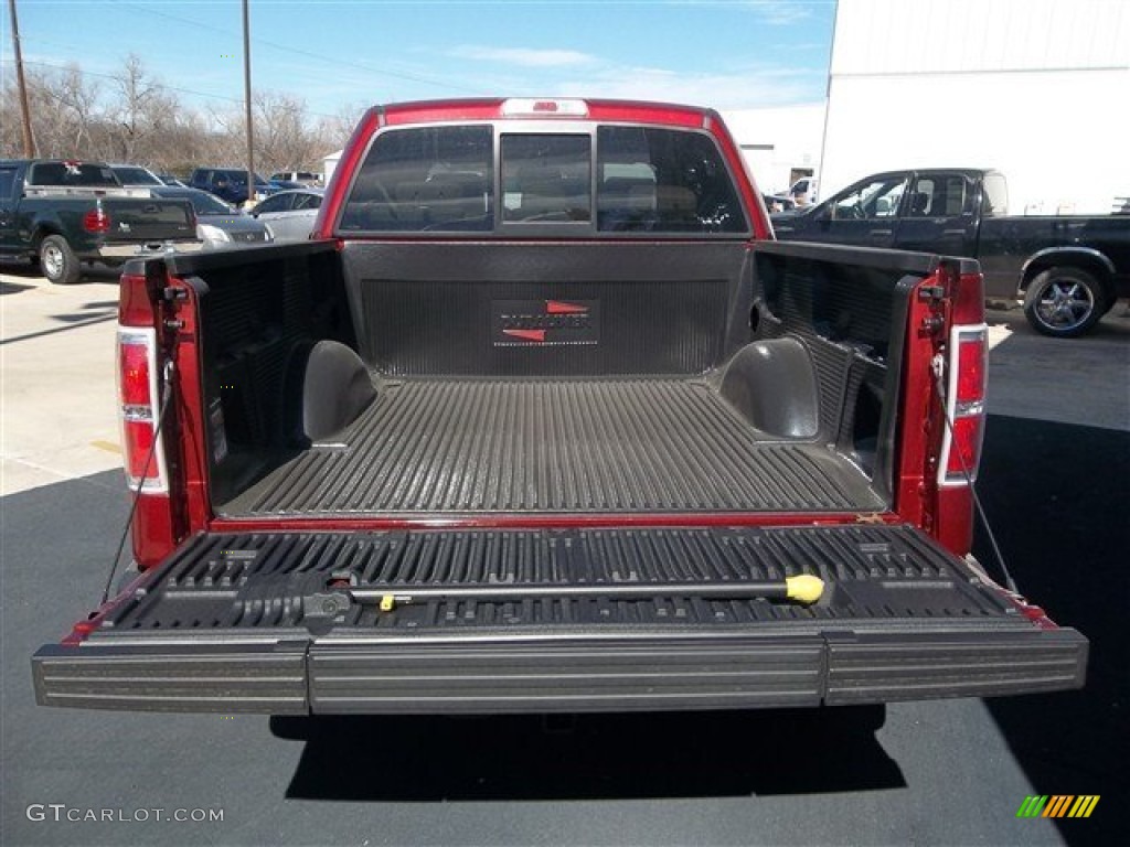 2013 F150 Lariat SuperCrew - Ruby Red Metallic / Adobe photo #8